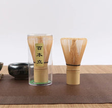 Load image into Gallery viewer, Matcha Whisk 100-Prong Bamboo Chasen – Authentic Bamboo Tool for Perfectly Blended Matcha Tea