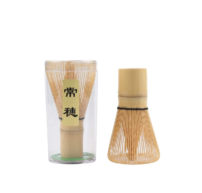 Matcha Whisk 100-Prong Bamboo Chasen – Authentic Bamboo Tool for Perfectly Blended Matcha Tea