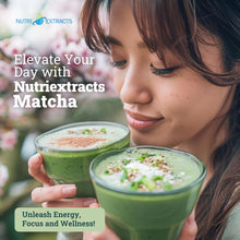 Load image into Gallery viewer, Women holding two cups of matcha